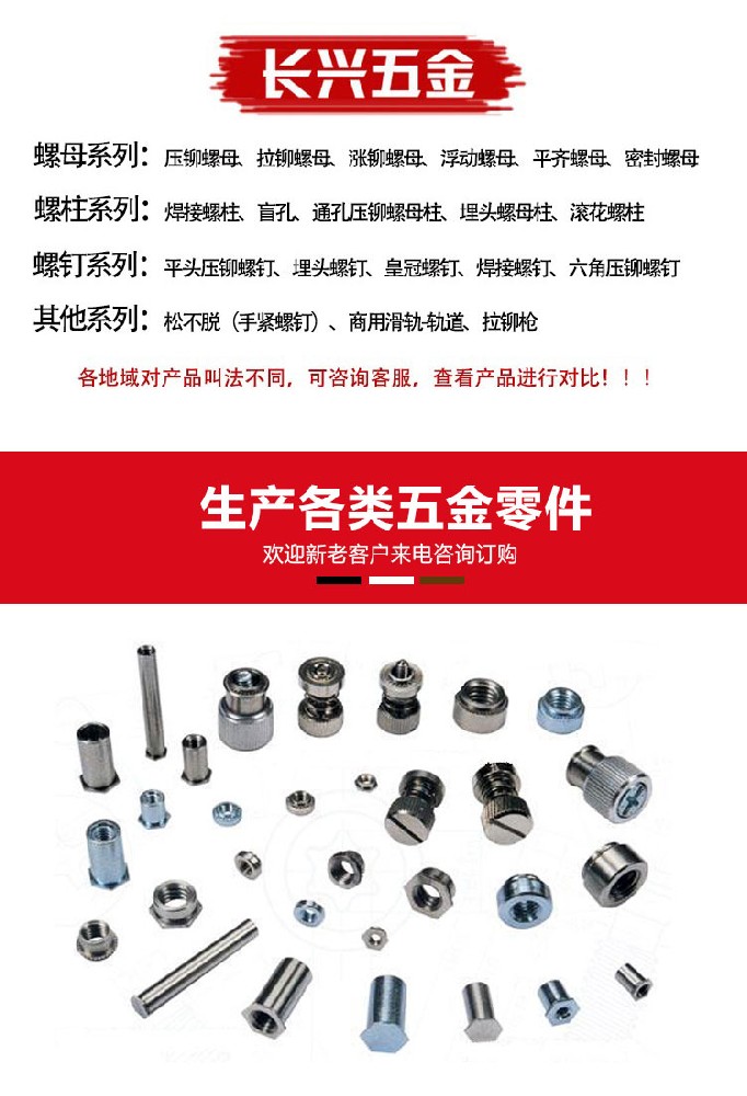 河北非標(biāo)螺母非標(biāo)準(zhǔn)件加工廠